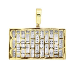 Hip Hop Holy Bible Charm 10K Yellow Gold Pendant For Men 1ct Diamonds -Jewelry Sales Store jewelry holy bible charm real 10k gold pendant for men 1ct diamonds hip hop jewelry backye 2