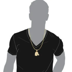 Large 10K Yellow Gold Horse Head Diamond Pendant For Men 4.5 Carat 14 Large 10K Yellow Gold Horse Head Diamond Pendant For Men 4.5 Carat -Jewelry Sales Store jewelry large real 10k gold horse head diamond pendant for men 4 carat bodye