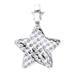 Large Unisex High Fashioned Diamond Star Pendant 14K Yellow Gold 1.8CT 11 Large Unisex High Fashioned Diamond Star Pendant 14K Yellow Gold 1.8CT -Jewelry Sales Store jewelry large unisex high fashioned diamond star pendant in 14k gold 18ct backwh 1