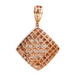Men's Diamond Rhombus Pendant 1.8ct Baguette & Round Diamonds 14K Yellow Gold 13 Men's Diamond Rhombus Pendant 1.8ct Baguette & Round Diamonds 14K Yellow Gold -Jewelry Sales Store jewelry mens diamond rhombus pendant 18ct baguette round diamonds 14k gold 803178 backro