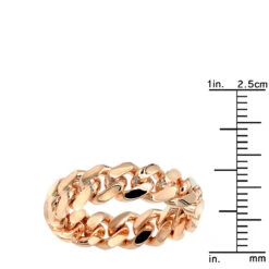 Miami Cuban Link Chain Ring For Men 14K Yellow Gold 5.5mm By Luxurman 19 Miami Cuban Link Chain Ring For Men 14K Yellow Gold 5.5mm By Luxurman -Jewelry Sales Store jewelry miami cuban link chain ring for men 14k gold 55mm by luxurman rulerro