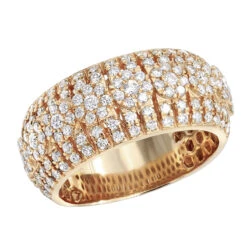 Unique Diamond Band For Men 14K Yellow Gold By LUXURMAN -Jewelry Sales Store jewelry unique diamond band for men in 14k gold by luxurman ro