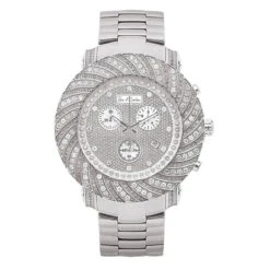 Joe Rodeo Men's Diamond Watch 4.25ct Junior