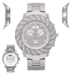 Joe Rodeo Men's Diamond Watch 4.25ct Junior -Jewelry Sales Store joe rodeo watches mens diamond watch 425ct junior p 35785 main2