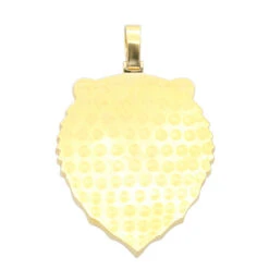 Large 14K Yellow Gold Men's Diamond Tiger Pendant With Black Enamel 10 Carats 16 Large 14K Yellow Gold Men's Diamond Tiger Pendant With Black Enamel 10 Carats -Jewelry Sales Store large 14k gold mens diamond tiger pendant with black enamel 10 carats 000773 backye