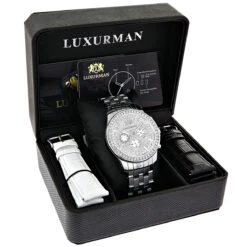 Luxurman Men's Diamond Watch 3ct 8 Luxurman Men's Diamond Watch 3ct -Jewelry Sales Store luxurman watches mens diamond watch 3ct p 35271 4