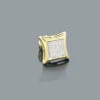 Men's Diamond Earring 0.05ct 10K Yellow Gold