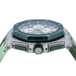 Men's Diamond Watch Audemars Piguet Royal Oak Offshore 44mm Green Dial -Jewelry Sales Store mens diamond watch audemars piguet royal oak offshore 44 mm green dial w01154 0E8A9804 d7d9eee1 da8b 4651 b7ee ecf69c89f080 2048x2048