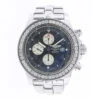 Men's Diamond Watch Breitling Super Avenger 48mm Blue Dial