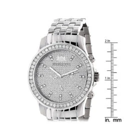Men's Diamond LUXURMAN Diamond Watch 2.5ct -Jewelry Sales Store mens diamond watches luxurman diamond watch 25ct p 35311 ruler