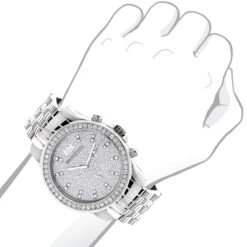 Men's Diamond LUXURMAN Diamond Watch 2.5ct -Jewelry Sales Store mens diamond watches luxurman diamond watch 25ct p 35311bod