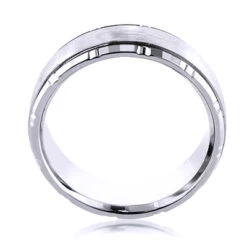 Men's Solid Platinum Wedding Band -Jewelry Sales Store mens solid platinum wedding band 4