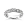 Thin Platinum Diamond Eternity Band 1.20ct