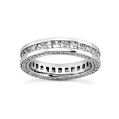 Platinum Diamond Eternity Band 1.93ct