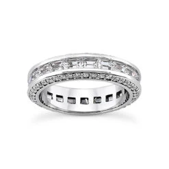 Platinum Diamond Eternity Band 2.50ct