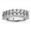 Platinum Men's Diamond Ring 4.66ct