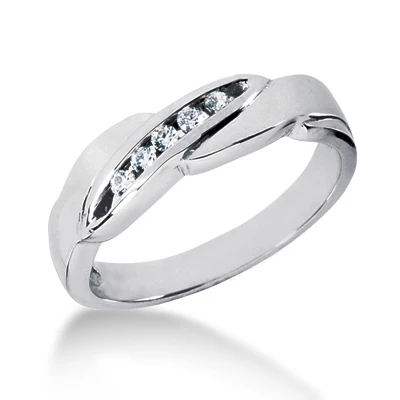 Platinum Men's Diamond Wedding Band 0.12ct 1 Platinum Men's Diamond Wedding Band 0.12ct