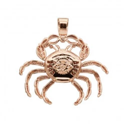 14K White Gold VS Diamond Cancer Pendant For Men By Joe Rodeo 10.46ct -Jewelry Sales Store real 14k gold vs diamond cancer pendant for men by joe rodeo 1046ct backro