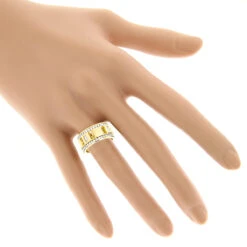 Round And Baguette Diamond Eternity Ring By Luxurman New York 2.65ct -Jewelry Sales Store round and baguette diamond eternity ring by luxurman new york 265ct bodye