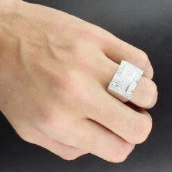 Sterling Silver Men's Diamond Ring 0.49ct -Jewelry Sales Store sterling silver mens diamond ring 049ct p 48187bod