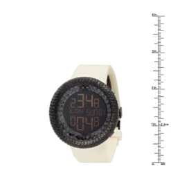 JoJino Black Simulated Diamond Watch For Men Large Digital Watch Rubber Band -Jewelry Sales Store watches jojino black simulated diamond watch for men large digital watch rubber band 968803 ruler