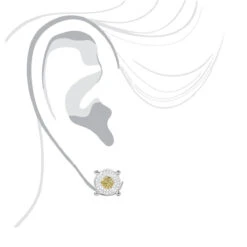 White And Yellow Diamond Earring 0.2ct Single Men's Stud 5 White And Yellow Diamond Earring 0.2ct Single Men's Stud -Jewelry Sales Store white and yellow diamond earring 025ct single mens stud bod