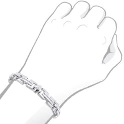 14K Yellow Gold Men's Diamond Bracelet 1.95ct 17 14K Yellow Gold Men's Diamond Bracelet 1.95ct -Jewelry Sales Store white gold diamond bracelets collection piece 195ct p 7000 bodwh