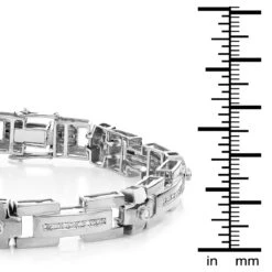 14K Yellow Gold Men's Diamond Bracelet 1.95ct 13 14K Yellow Gold Men's Diamond Bracelet 1.95ct -Jewelry Sales Store white gold diamond bracelets collection piece 195ct p 7000 box